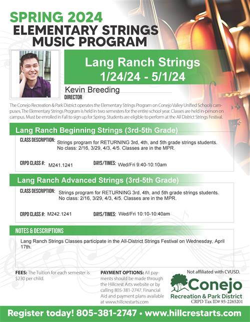 Strings Flyer